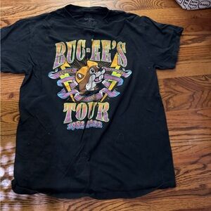 Black Graphic Short Sleeve Tee